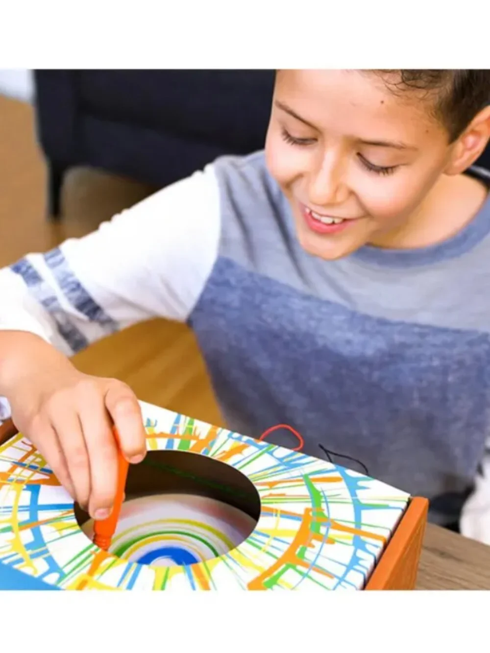 New KiwiCo. Spin Art Machine Building Kit STEM Toy Kiwi Co. Science Art Craft Pr